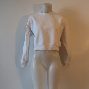 Womens Yellow Label White Sweatshirt XS*